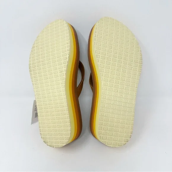 Sanuk Stacker Platform Flip Flop Sandals - Picture 10 of 10